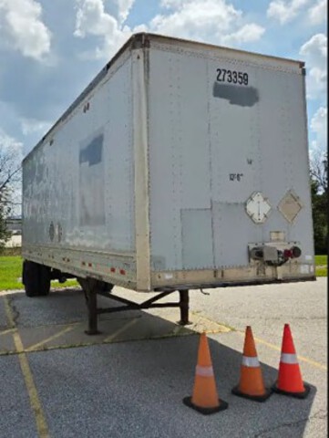 2014 Great Dane 28 ft S/A Van Trailer