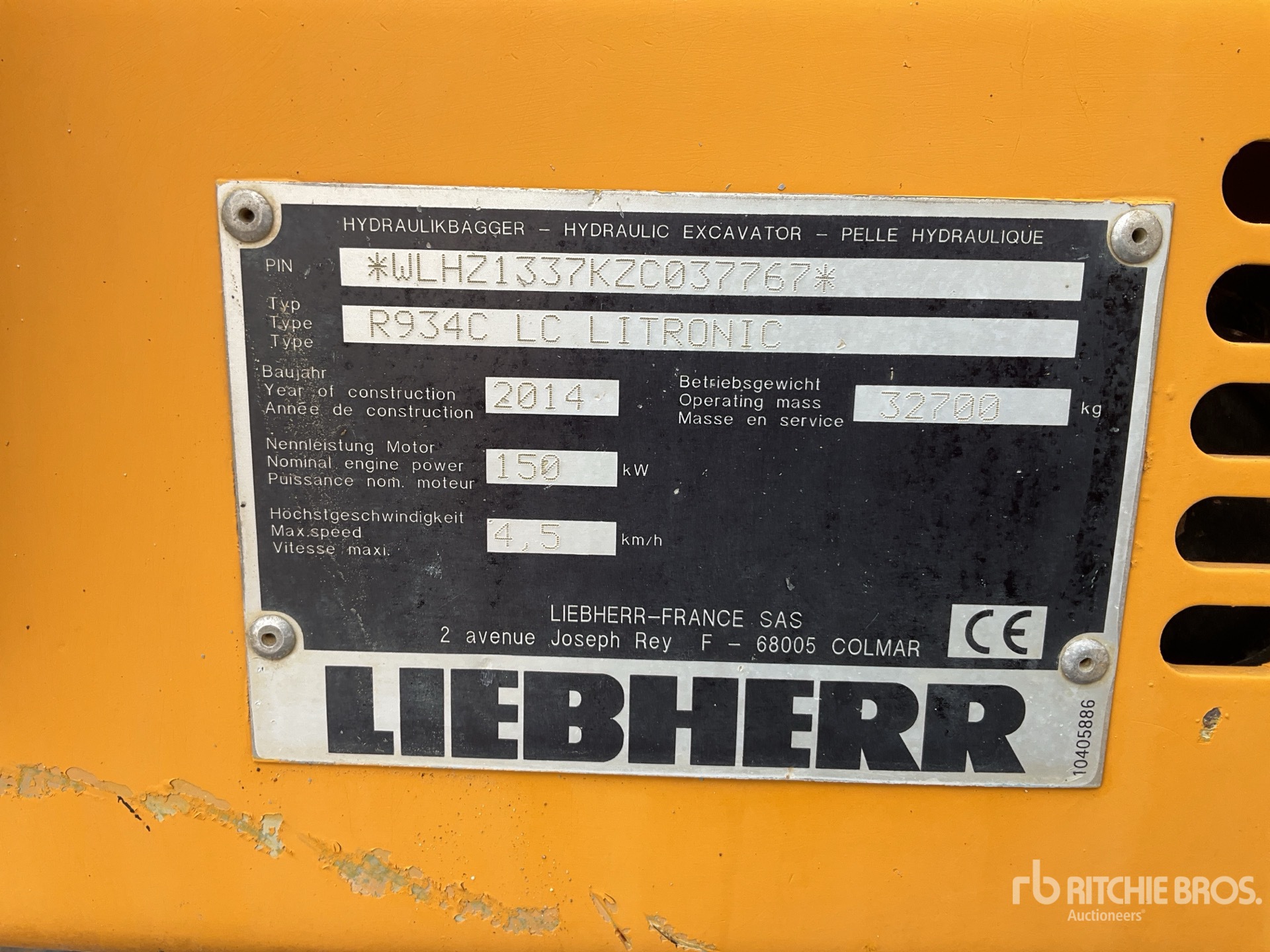 General Appearance with Numéro de série/Numéro d'identification du véhicule automobile