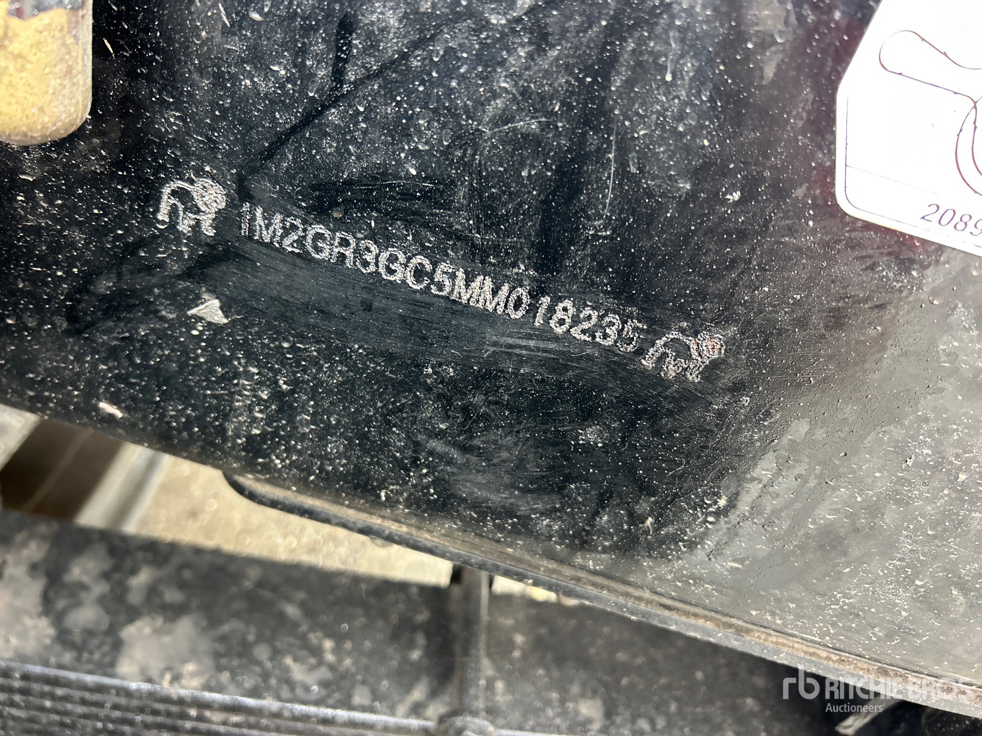 General Appearance with Second Serial Number/VIN Photo