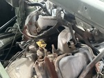 Engine with Oil Pump/Tach Drive (behind doghouse cover)