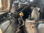 Engine with Oil Pump/Tach Drive (behind doghouse cover)