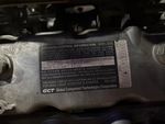 Engine with Emission Label