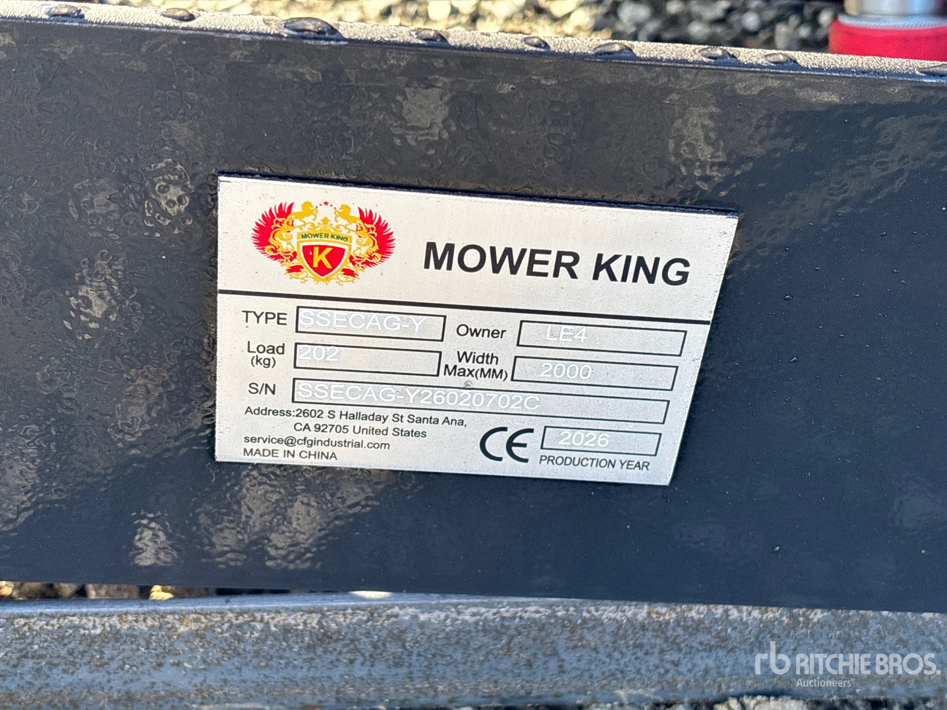 General Appearance with Seriennummer / FIN