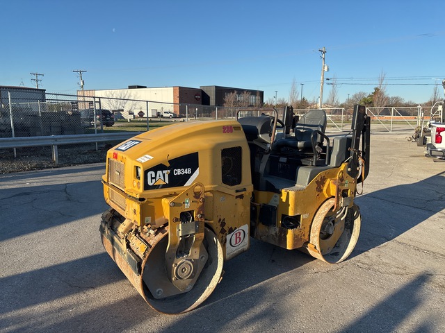 2015 Cat CB34B Double Drum Roller