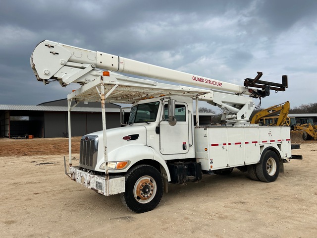 2007 (unverified) Terex 5TC-55 500 lb Articulated Boom on 2006 Peterbilt 335 4x2 Boom Truck