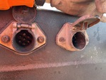 Trailer Chassis with Power Receptacle Functional