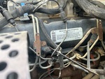 Engine with Emission Certification Label