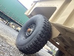 Trailer Chassis with Tire Condition