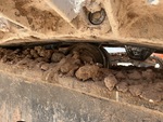 Undercarriage with Right Carrier Rollers