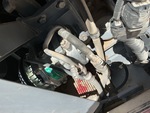 Engine with A/C Compressor