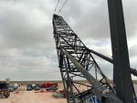 Crane Superstructure with Boom Length