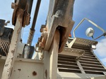 Crane Superstructure with Main Boom Pins