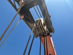 Crane Superstructure with Point Sheaves
