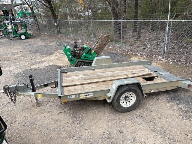 2016 Felling FT-6T-GW 6000 lb 12 ft S/A Tilt Deck Trailer