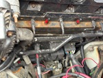 Engine with Fuel Leaks