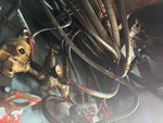 Upper Engine with Oil Leaks