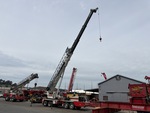 Crane Superstructure with Main Boom Sections