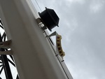 Crane Superstructure with Boom Angle Indicator