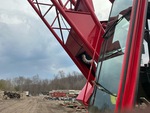 Crane Superstructure with Boom Angle Indicator
