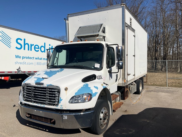 2019 Freightliner M2 4x2 Shredder Van Truck (Inoperable)