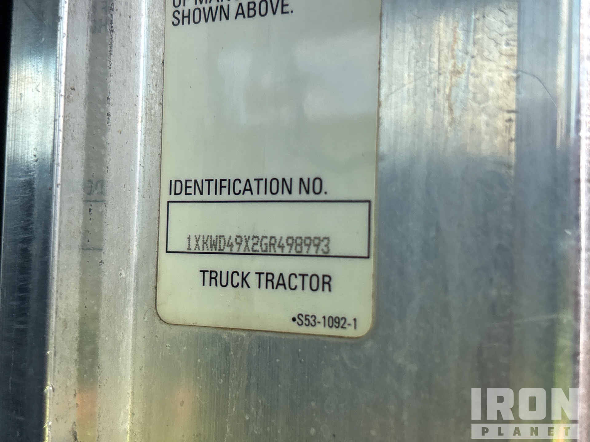 2016 Kenworth W900