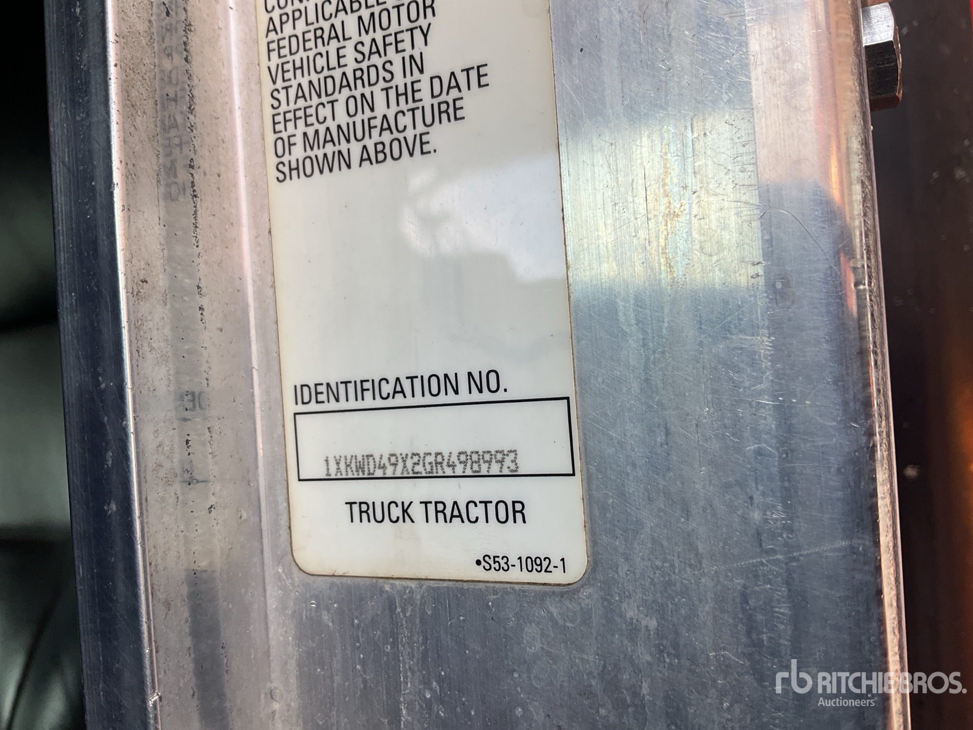 2016 Kenworth W900