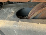 Undercarriage with Left Track Tensioner