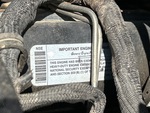 Engine with Emission Certification Label