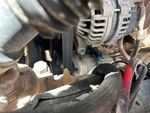 Motor with A/C Compressor