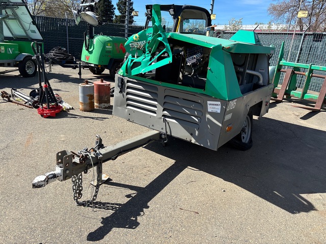 2019 Sullivan D185PDZSB 185 cfm Mobile Air Compressor (Inoperable)