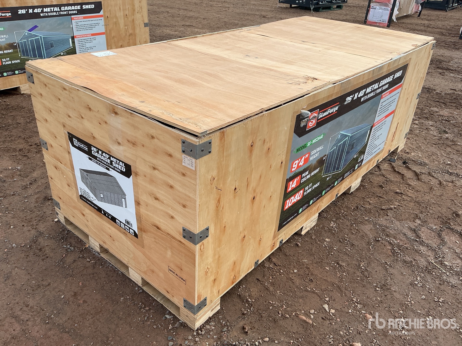 General Appearance with Picture, Left Rear Corner