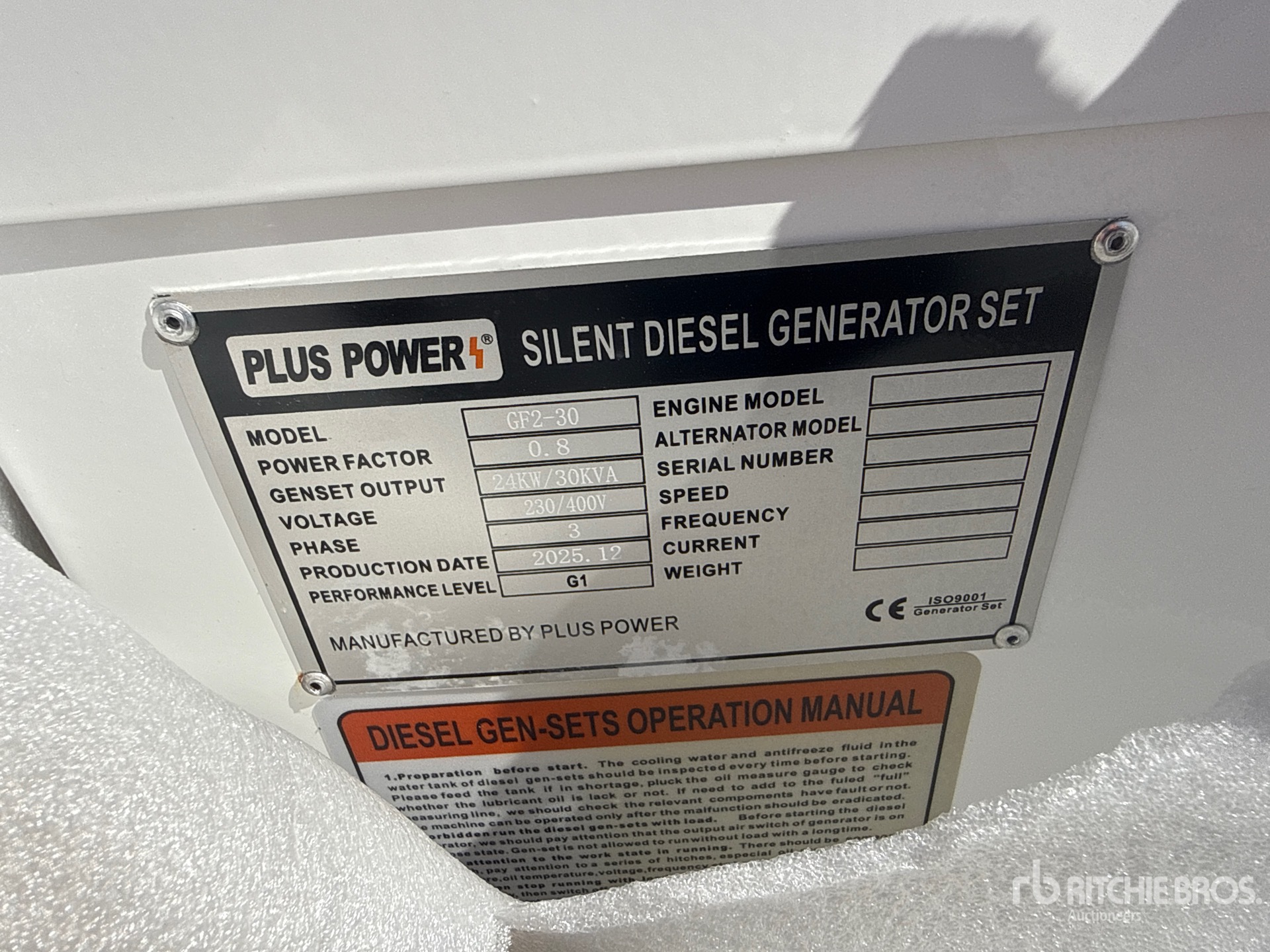 2025 Plus Power GF2-30