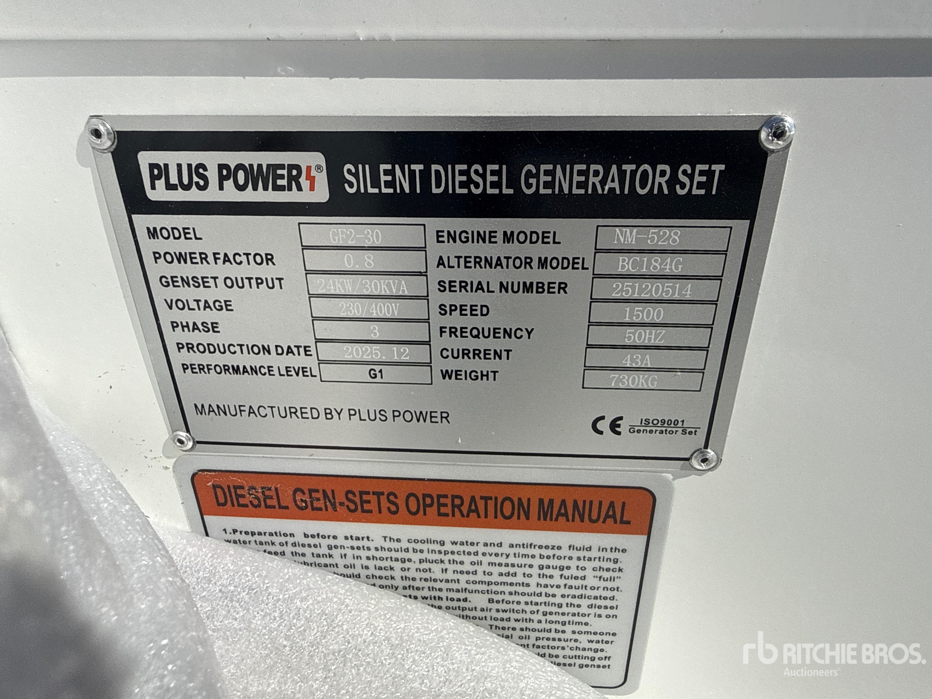 2025 Plus Power GF2-30