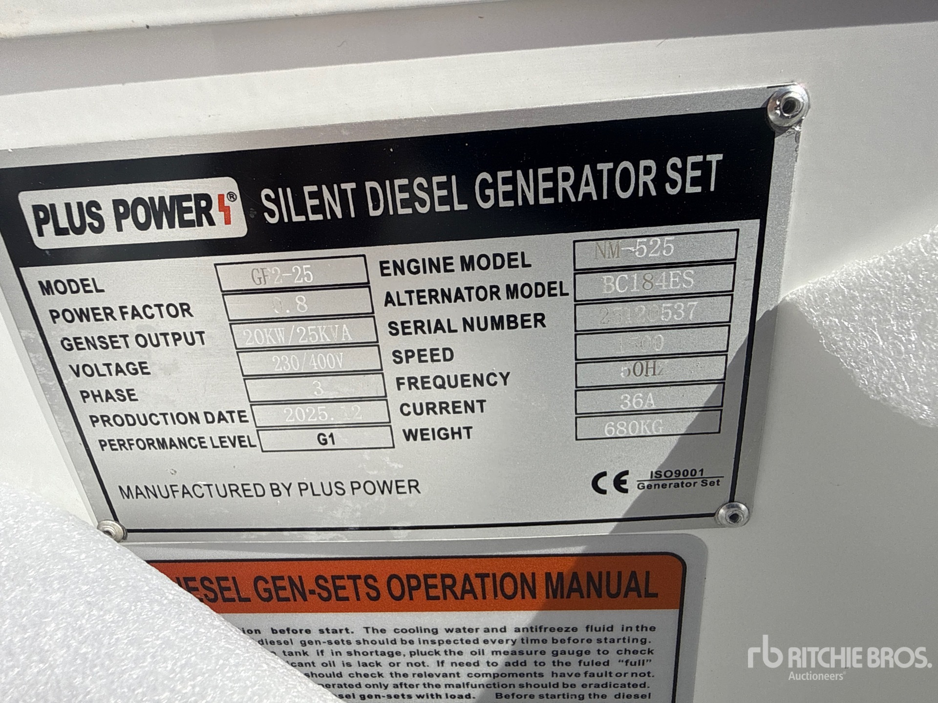 2025 Plus Power GF2-25