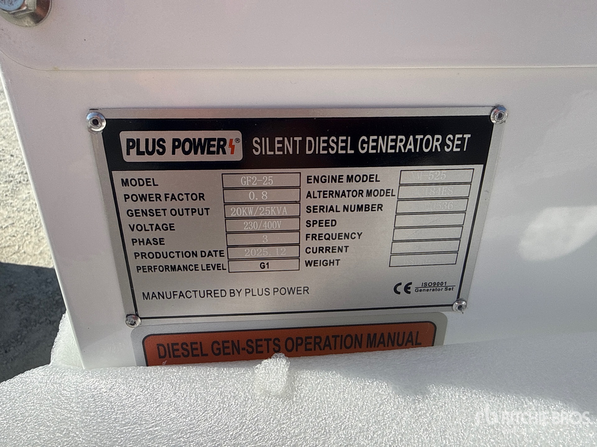 2025 Plus Power GF2-25