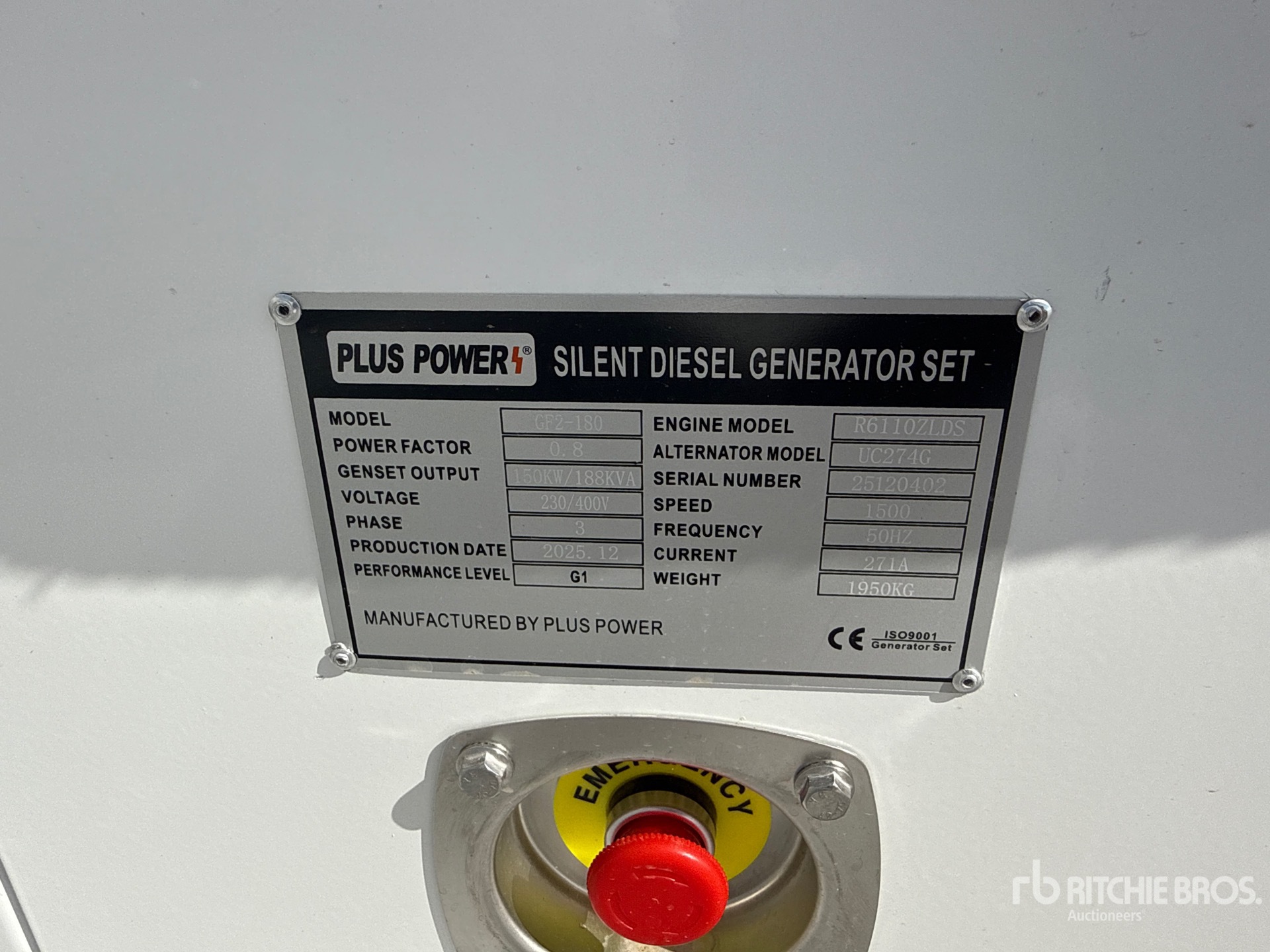 2025 Plus Power GF2-180