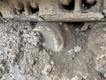 Undercarriage with Left Carrier Rollers