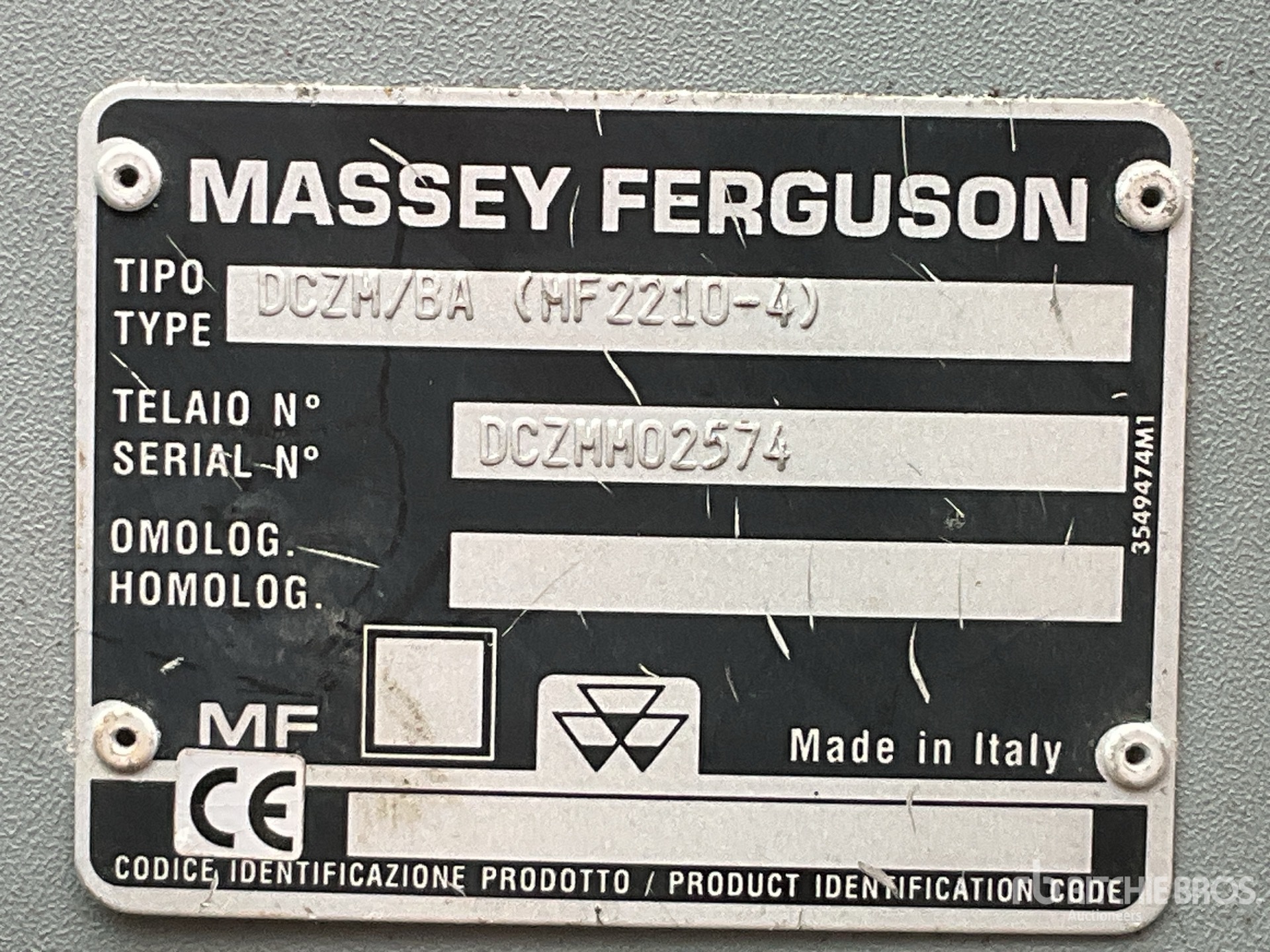 General Appearance with Numéro de série/Numéro d'identification du véhicule automobile