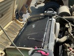 Engine with Radiator
