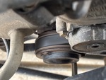 Engine with A/C Compressor