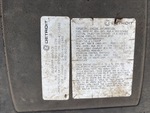 Engine with Emission Label