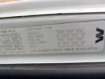 General Appearance with Frame Stamp Serial Number/VIN Photo