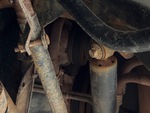 Engine with A/C Compressor