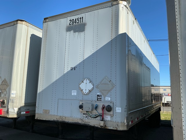 2016 Stoughton DVW-285S-C-WDG 28 ft S/A Van Trailer