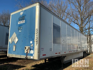 Remorque Wabash 2014 53 ft x 102 in Sliding T/A Van — occasion