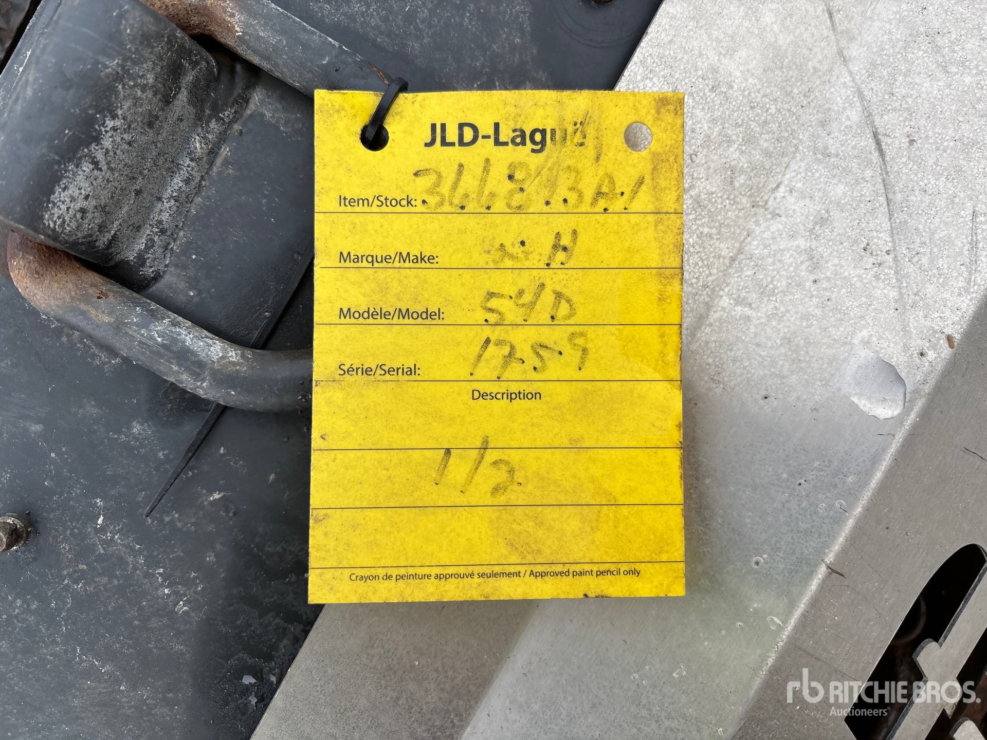 General Appearance with N.º de serie/VIN