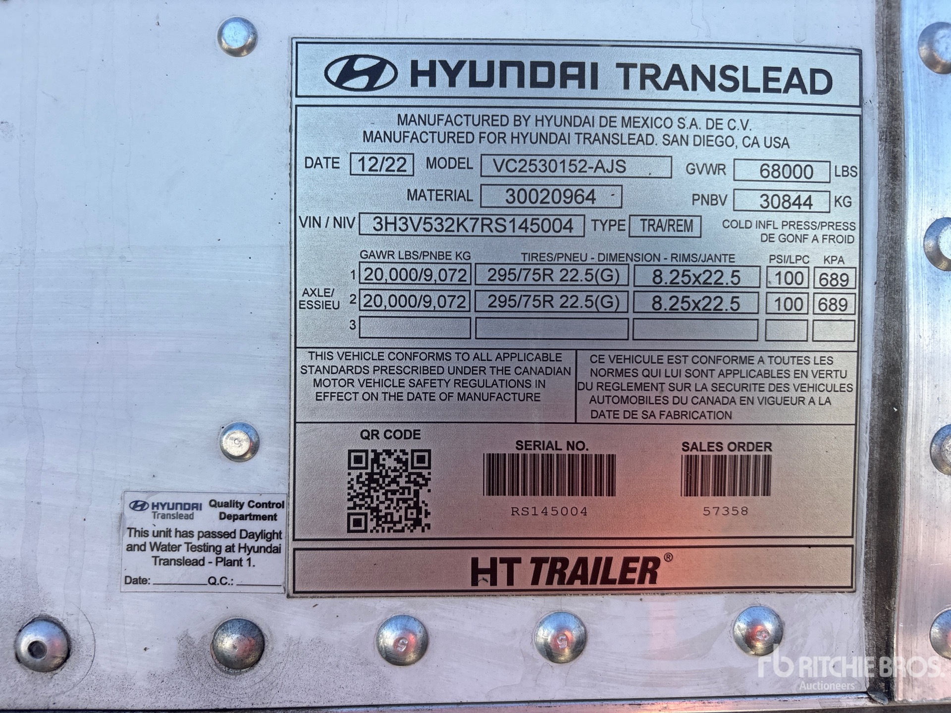 2024 Hyundai VC2530152-AJS