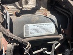 Engine with Emission Certification Label