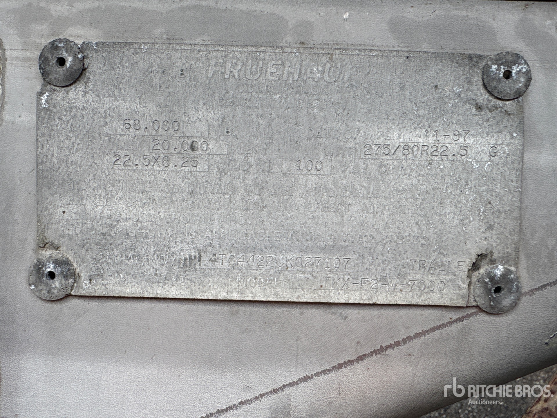 General Appearance with Seriennummer / FIN