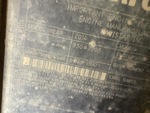 Engine with Emission Label